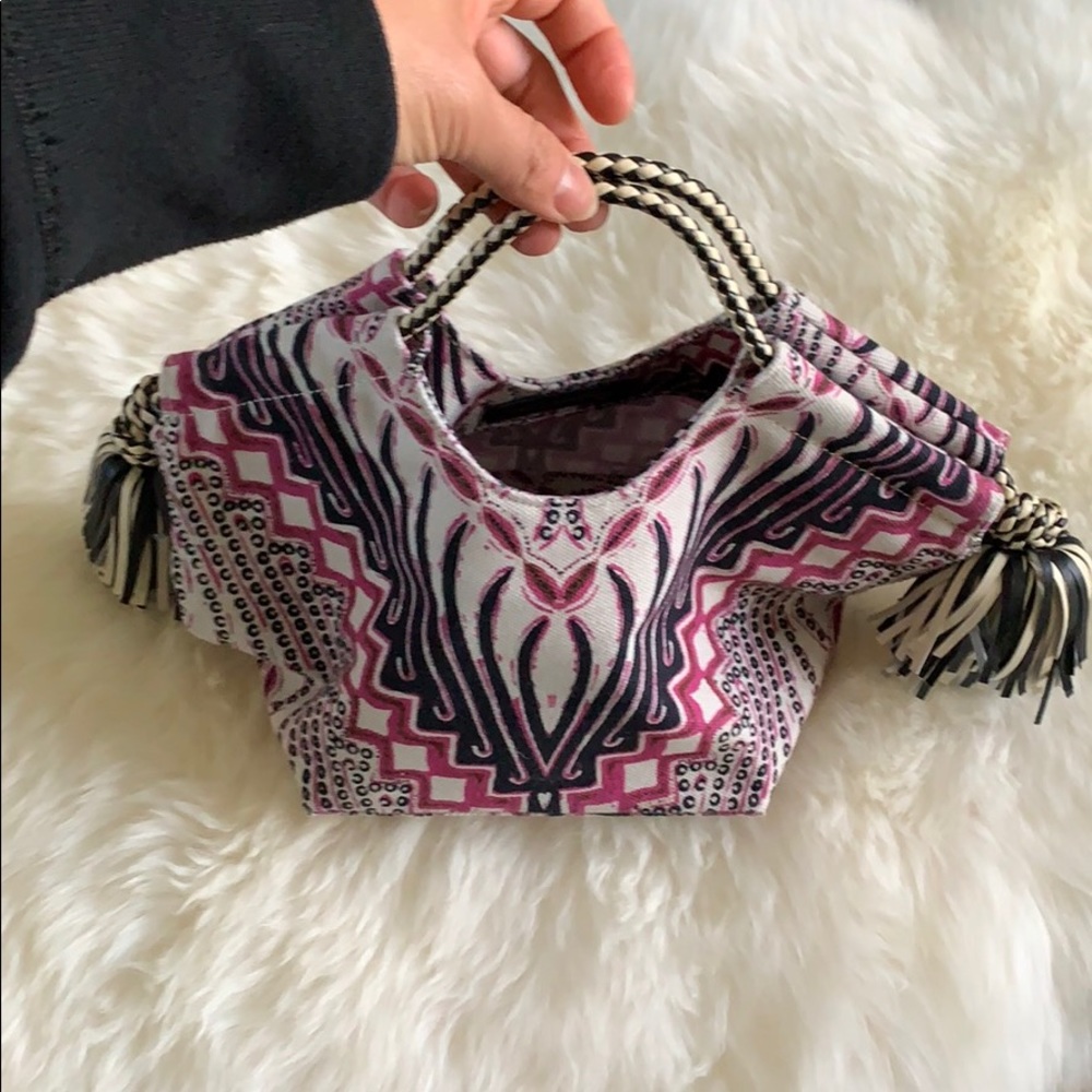 NEW ULLA JOHNSON MINI Pink LALI TOTE bag - Picture 11 of 15